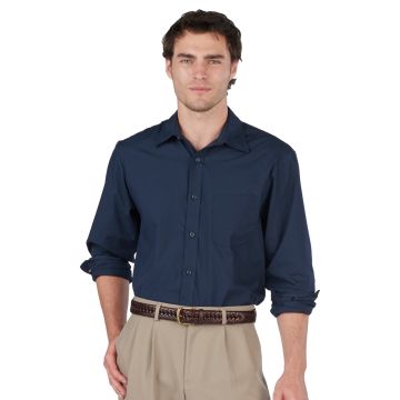Edwards 1354 Men's 1-Pocket Essential Broadcloth Shirt