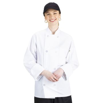 Edwards 3300 Unisex Casual 8-Button Chef Coat
