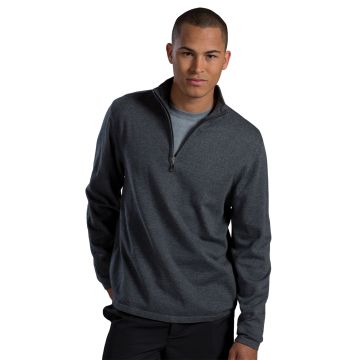 Edwards 4072 Unisex Quarter-Zip Sweater