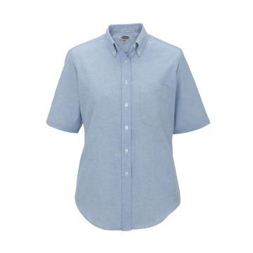 Edwards 5027 Women's Short Sleeve Easy Care Shirt - Blue
