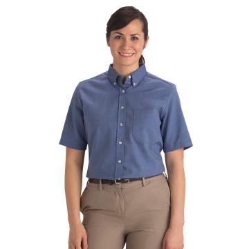 Edwards 5027 Women's Short Sleeve Easy Care Shirt