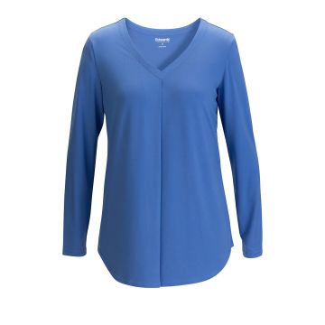 Edwards 5097 Women's Pocketless Soft Pleated Blouse