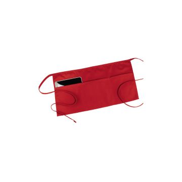 Edwards 9003 Unisex 3-Pocket Waist Apron - Red