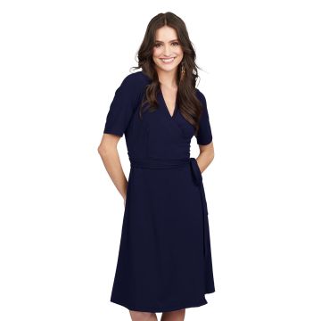 Point Grey 9977 Women's 2-Pocket Wrap Dress