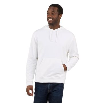 Boxercraft EM5370 Men's Recrafted Recycled Hooded Fleece - WHITE