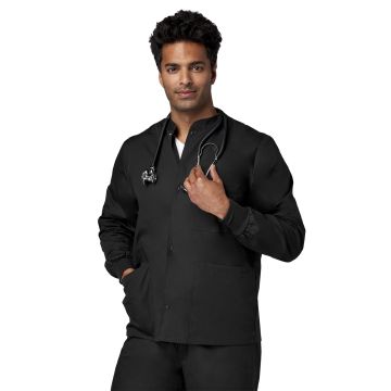 Fundamentals 14780 Unisex 4-Pocket Snap Front Jacket