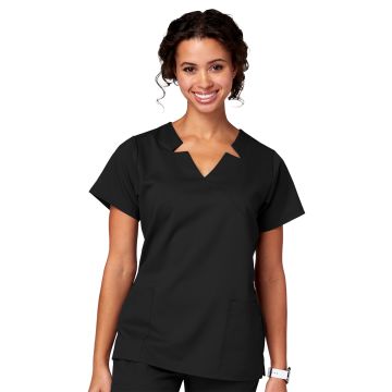 Meta 15201 Women's 2-Pocket Notch Top