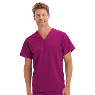 Jockey 2200 Unisex 1-Pocket V-Neck Top