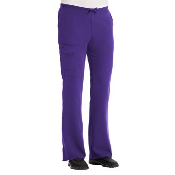 Jockey 2249 Women's 2-Pocket Elastic Waist Pant - Purple
