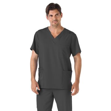 Jockey 2371 Unisex 4-Pocket V-Neck Top