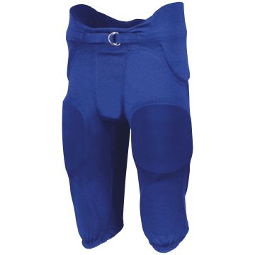 Augusta Sportswear F25PFW Youth Integrated 7-Piece Pad Football Pant - ROYAL