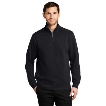 Port Authority &  Slub Fleece 1/4-Zip Pullover. F295