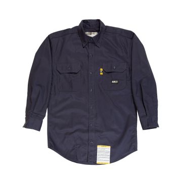 Berne FRSH10 Men's Flame-Resistant Button-Down Work Shirt