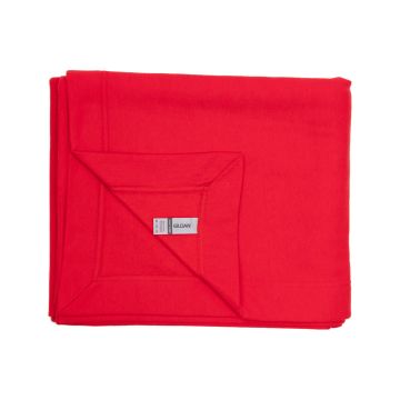 Gildan G189 Heavy Blend Fleece Stadium Blanket - RED