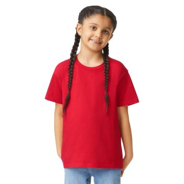 Gildan G640B Youth Softstyle T-Shirt - RED