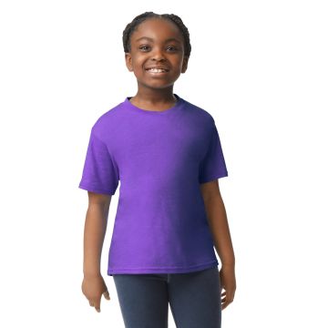 Gildan G640B Youth Softstyle T-Shirt - PURPLE