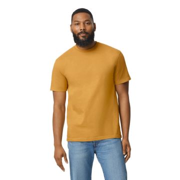 Gildan G650 Unisex Softstyle Midweight T-Shirt - MUSTARD