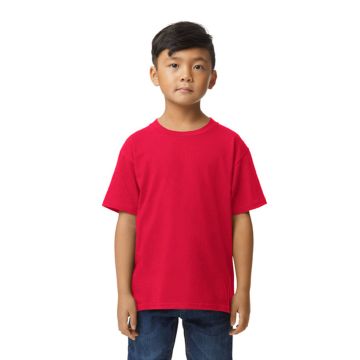 Gildan G650B Youth Softstyle Midweight T-Shirt - RED