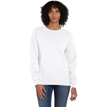 ComfortWash by Hanes GDH400 Unisex Crew Sweatshirt - WHITE