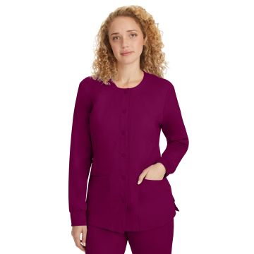 Healing Hands 5063 Women's 5-Pocket Daisy Snap-Front Jacket