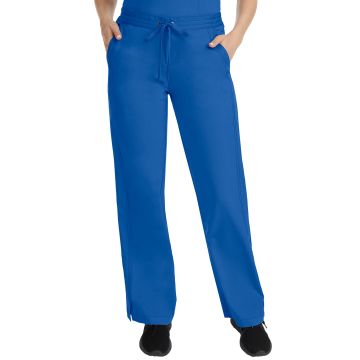 Healing Hands 9095 Women's 2-Pocket Taylor Flat Front Pant - Royal