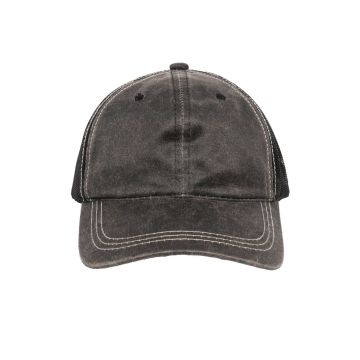 Outdoor Cap HPD610M Unstructured Mesh Back Hat - BLACK