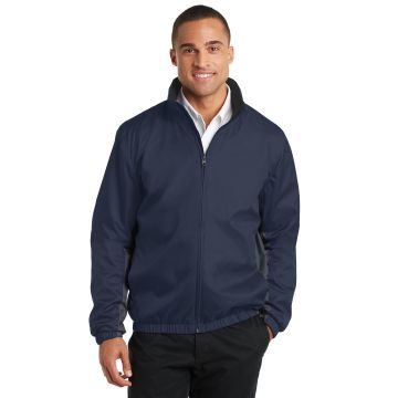 Port Authority &  Core Colorblock Wind Jacket. J330
