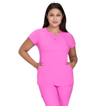 KOI 1138 Women’s Two-Pocket Split-V-Neck Scrub Top