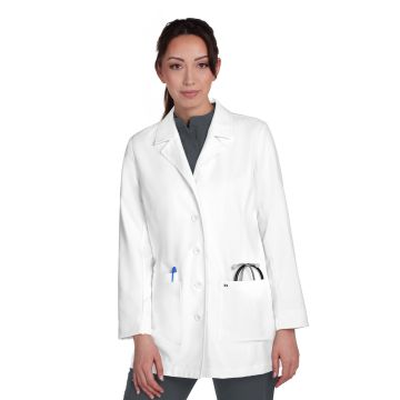 KOI 464 Women's Three-Pocket Button-Front 31.5" Hema Lab Coat