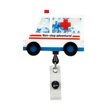 KOI A156 Shaker-Style ID Badge Reel