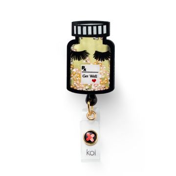 KOI A156A Snap Holder Retractable Badge Reel