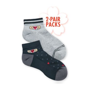 KOI A187 Compression Ankle Socks 2-Pack