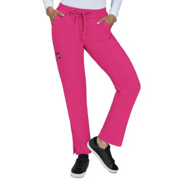 KOI B706 Women's Six-Pocket Ruffle Waist Bergamot Pant