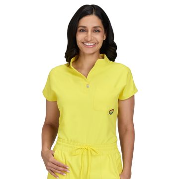 KOI S105L Women's One-Pocket Split Neck Dolman Sleeve Limited Edition Dreamy Top