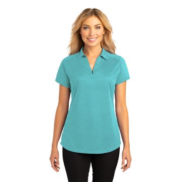 Port Authority &  Ladies Digi Heather Performance Polo. L574