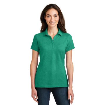 Port Authority &  Ladies Meridian Cotton Blend Polo. L577