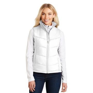 Port Authority &  Ladies Puffy Vest. L709