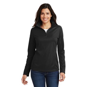 Port Authority &  Ladies Pinpoint Mesh 1/2-Zip . L806
