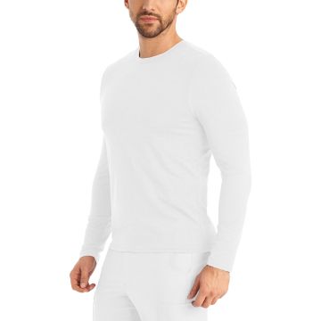 Landau LT112 Men's Long-Sleeve Crew Neck Underscrub Tee
