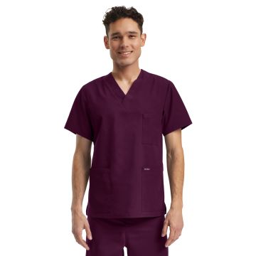 Landau LT121 Unisex Three-Pocket V-Neck Top