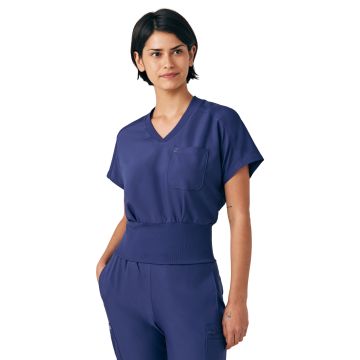 Landau LT123 Women's Two-Pocket V-Neck Top