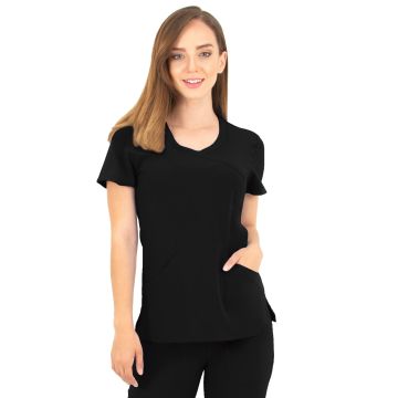 LifeThreads 1512 Women's Mock-Wrap Top