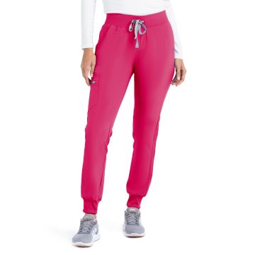 LifeThreads 1529 Women's Active Jogger Pant - Pink