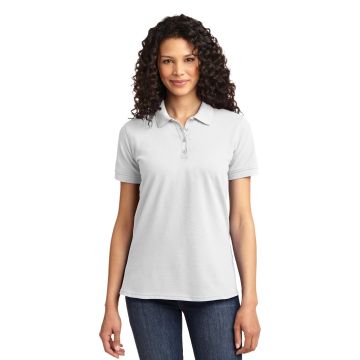 Port & Company &  Ladies Core Blend Pique Polo. LKP155