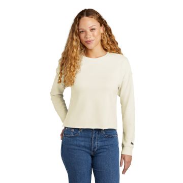 New Era Women's Tri-Blend Fleece Crop Crew LNEA514