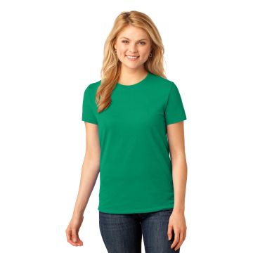 Port & Company &  Ladies Core Cotton Tee. LPC54