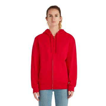 Lane Seven LS14003 Unisex Premium Full-Zip Hooded Sweatshirt - RED