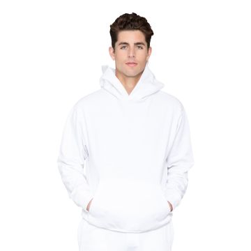 Lane Seven LS16001 Unisex Urban Pullover Hooded Sweatshirt - WHITE