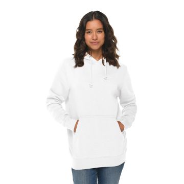 Lane Seven LS19001 Unisex Heavyweight Pullover Hooded Sweatshirt - WHITE