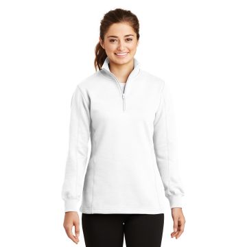 Sport-Tek &  Ladies 1/4-Zip Sweatshirt. LST253